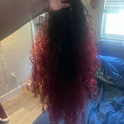 20” Wavy Curly Synthetic Wig