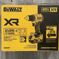 Dewalt 2v XR 1/2 Drill/Driver Kit