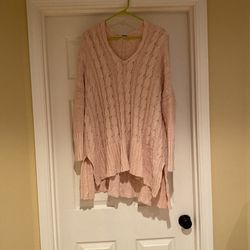 Free People Cable Knit Sweater