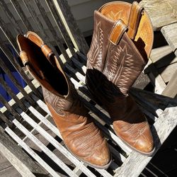 Genuine shit kicking’ cowboy boots