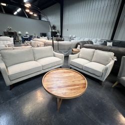 2pc Sofa & Love Seat