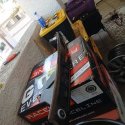 BMW E90 E91 3-Series 4dr Front Dashboard Strip Wood Trim Pair Walnut Root OEM