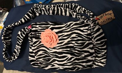 Zebra Print Purse