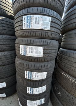 18” Kumho Majesty 9 Solus TA91 Tires Overstock Sale! Brand New Size 245/40ZR18