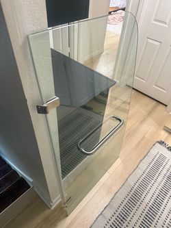 Shower glass door