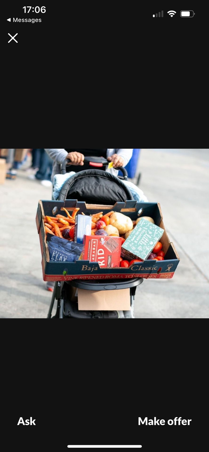 Free Groceries Drive Tomorrow