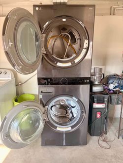 LG WashTower Stacked Washer and Dryer