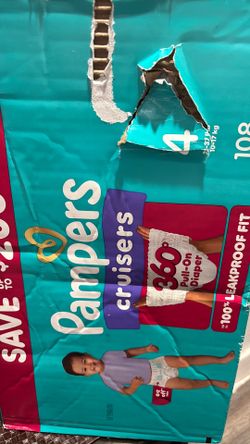 Pampers Cruisers Size 4