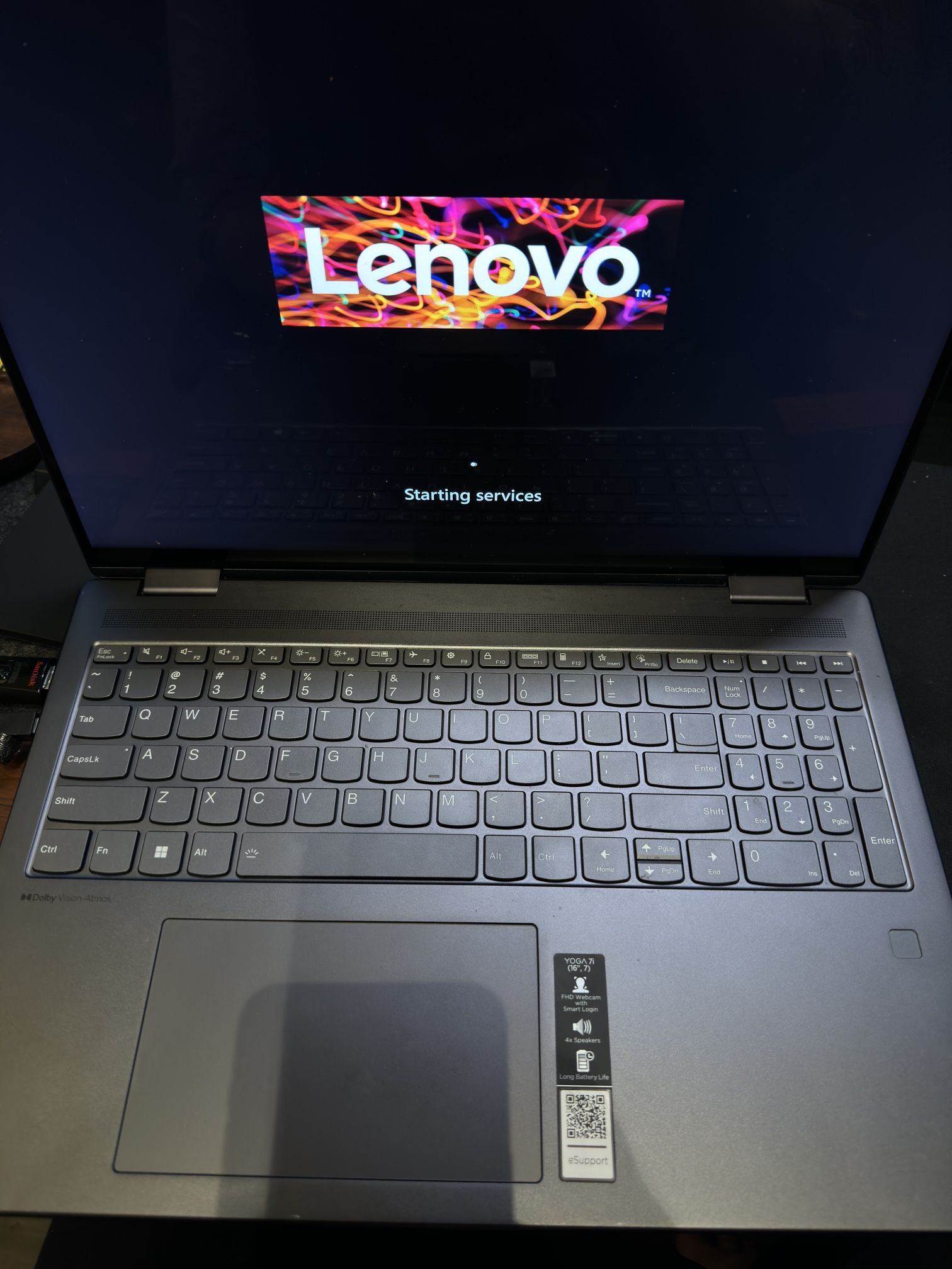 Lenovo Yoga 7i i5 11th gen 8GB 256GB