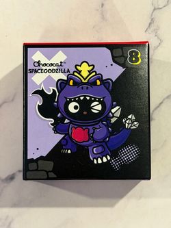 Godzilla Hello Kitty McDonalds Toy - Chococat SpaceGodzilla