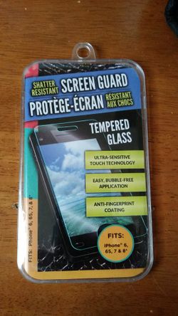 Screen guard for iPhone 6 6s 7 and 8 brand new