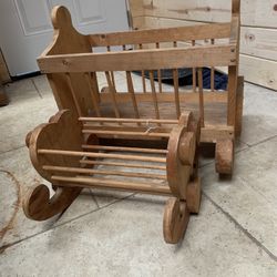 Two Wood Crib