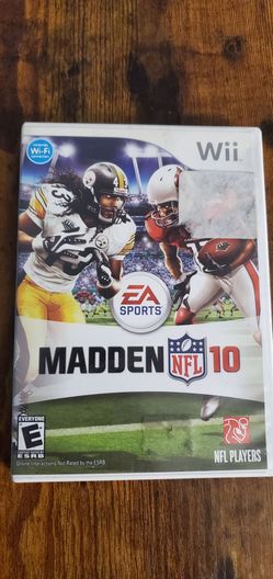 Nintendo Wii Madden NFL 10