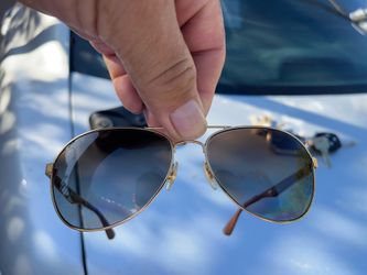 RAYBAN   Aviator sunglasses RB3549 BROWN  & GOLD POLARIZED