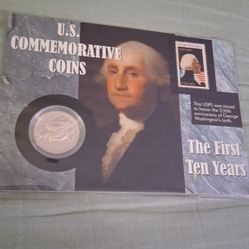 US Silver Commemorative Washington Half Dollar Proof 