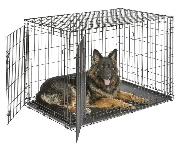 New World 48 Inch Double Door Dog Crate. New Inbox.