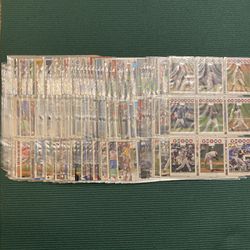 45 Sheets Of Random Baseball Cards/ 19 Bonus Blank Sheets 