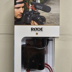 RODE VIDEOMIC Camera Mount Shotgun Microphone with Rycote Shock Mount Suspension