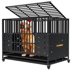 Brand New Extra Large, Heavy Duty Metal Dog Crate  For 140