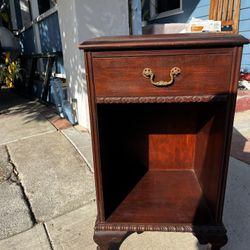 Antique Night Stand Restored