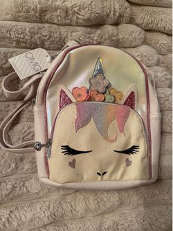 Brand new mini backpack unicorn