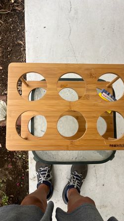 wine holder real kitchen