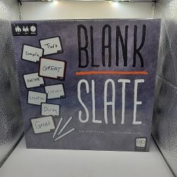 Blank Slate Board Game Where Great Minds Think Alike Family Fun Friendly 8+, NEW