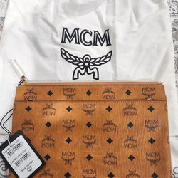 MCM, Bags, Crossbody Pouch In Visetos Original Brand New