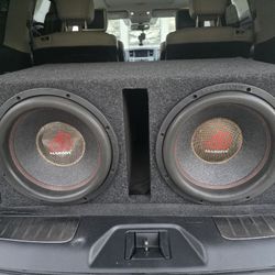 Massive Audio Hippos 12 Inch Subwoofers