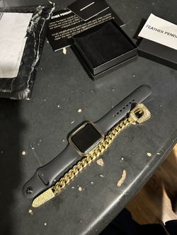 Gold Belt Buckle Bracelet