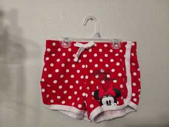 Disney Minnie Mouse Red Polka Dot Shorts – Size