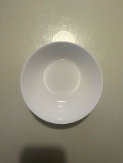 small white bowl