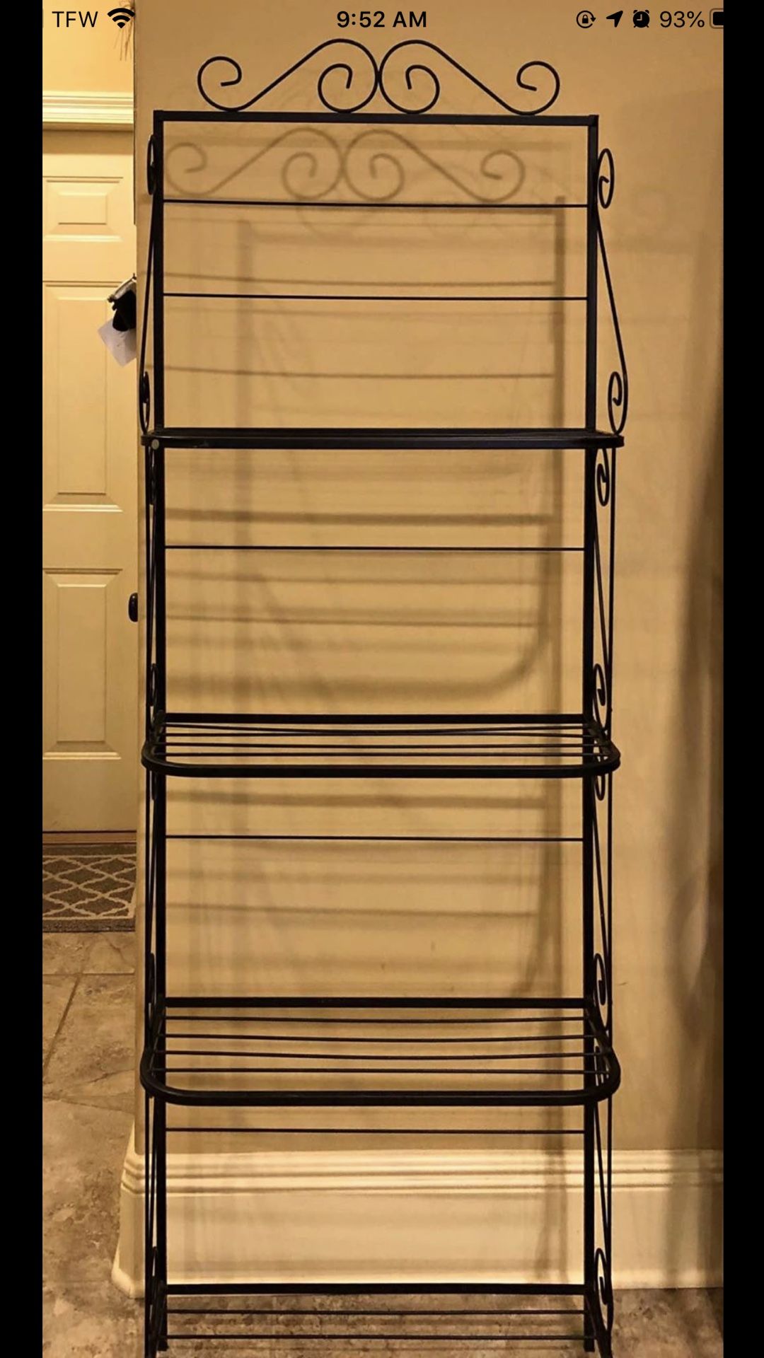 bakers rack