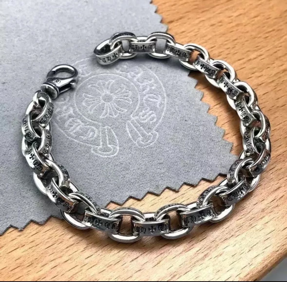 Chrome Hearts Style Bracelet