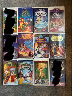 Vintage VHS tapes