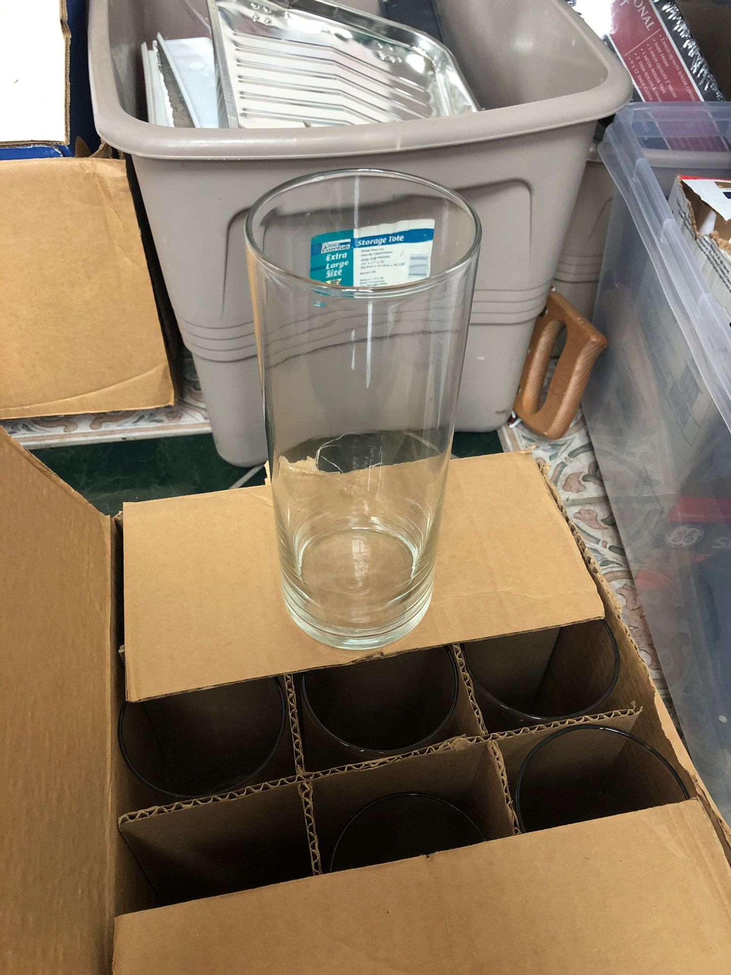 Glass vases