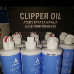 Wahl and Andis Clipper Oil For Professionals/barber/stylists/home user/etc