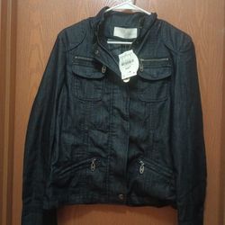 Basic Women's Jean Jacket Size Euro Large
