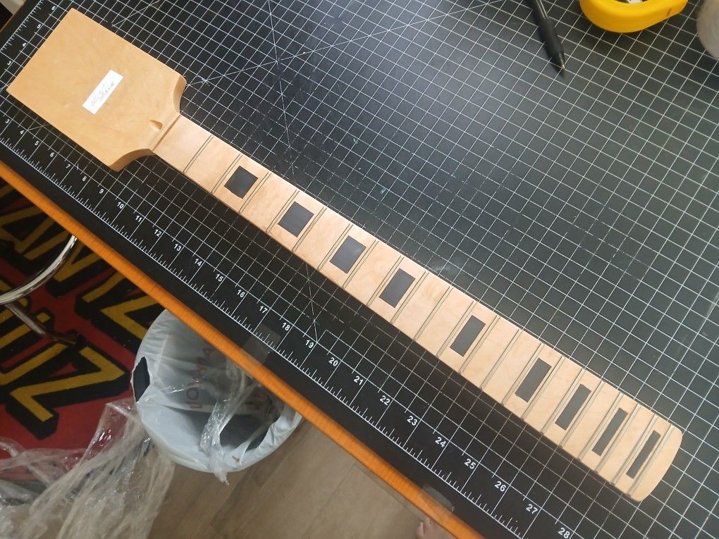 Guitar Neck 25.5" scale Very Decent Quality Maple.$65