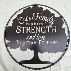 Our Family Home Apartment Office Indoor Outdoor Decor 