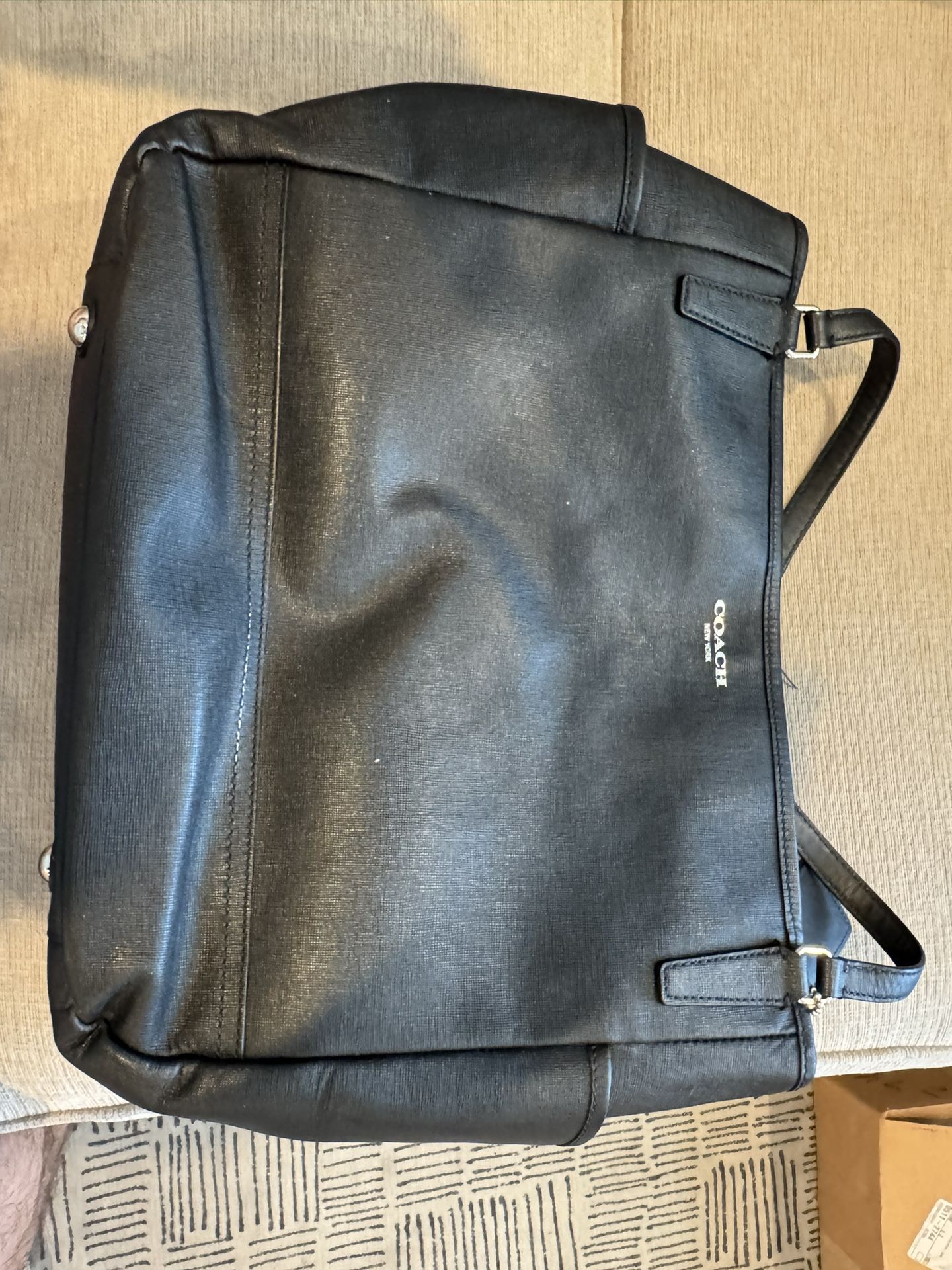 Used Coach Diaper Bag