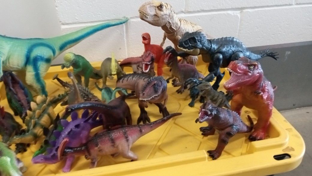 The 45 Dinosaur Different Size
