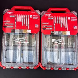 PACKOUT SAWZALL Reciprocating Saw Blade Set (15-Pack) with 12 in. 3 TPI Pruning Carbide Teeth Wood Cutting Blade