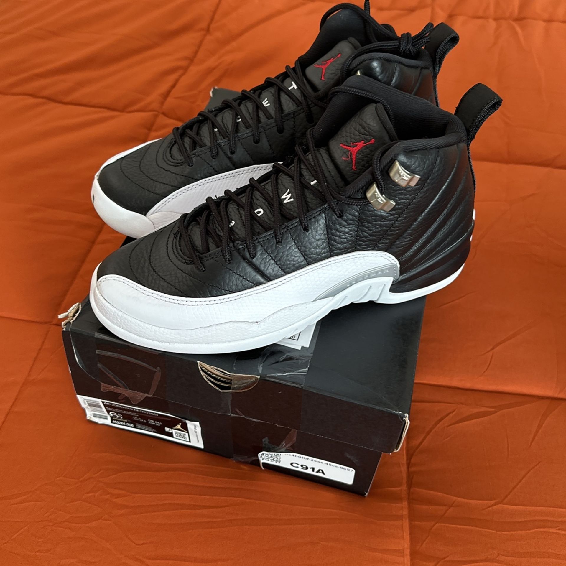 Jordan 12 Playoffs, Size 6.5
