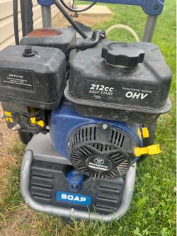 Power washer it does run, needs carb. MAKE OFFER