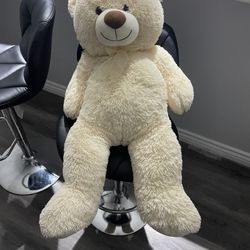 Large White Teddy Bear 