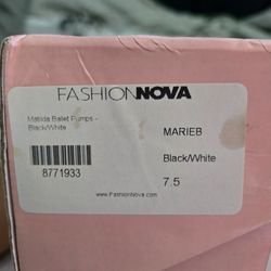 Fashion nova ballet pumps 7.5
