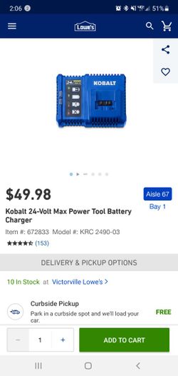 24v Kobalt Battery Charger