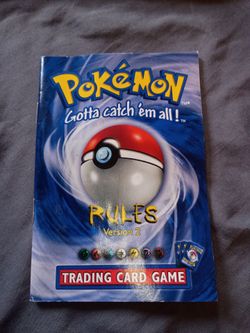Pokemon rules book