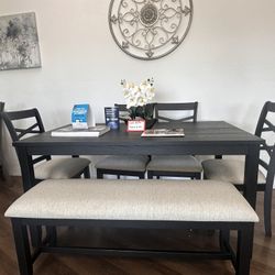 6pc Dining Table 